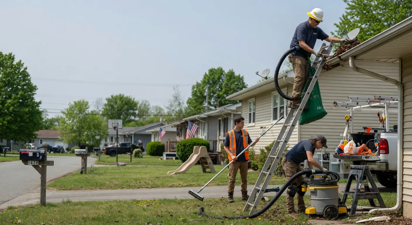 Gutter Installation in Canton, MS near me